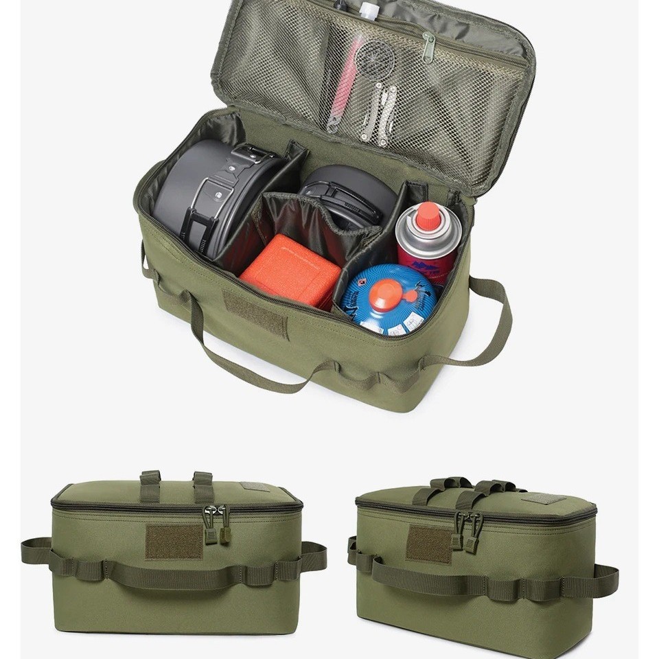 Camping Outdoor Cooking Set - Camping Gas Tank Storage Bag Outdoor