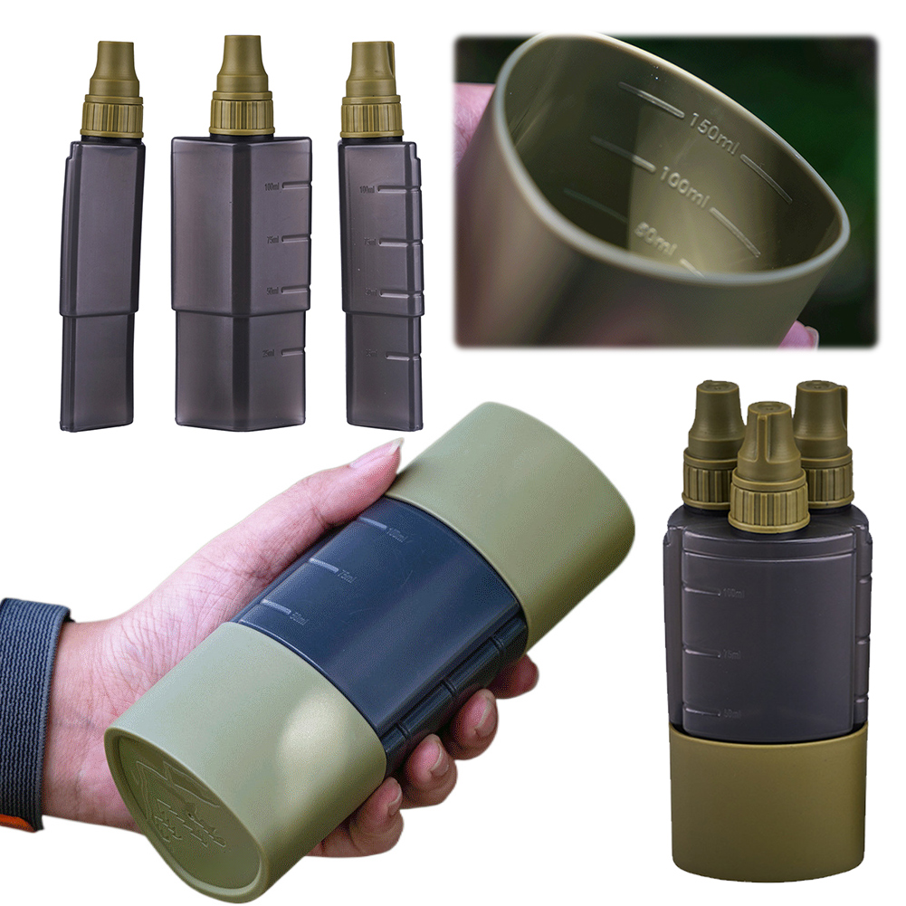 Camping Cooking And Cutlery Set - 3 In 1 Outdoor Camping Seasoning