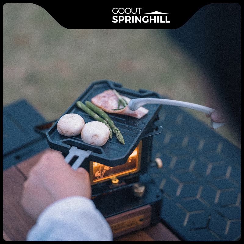 Camping Cooking Device - COOUT SPRINGHILL Outdoor Mini Grill Pan