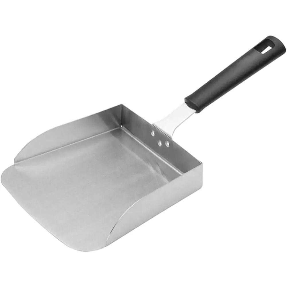 Camping Cooking Range - Griddle Food Mover Stainless Steel Hamburger