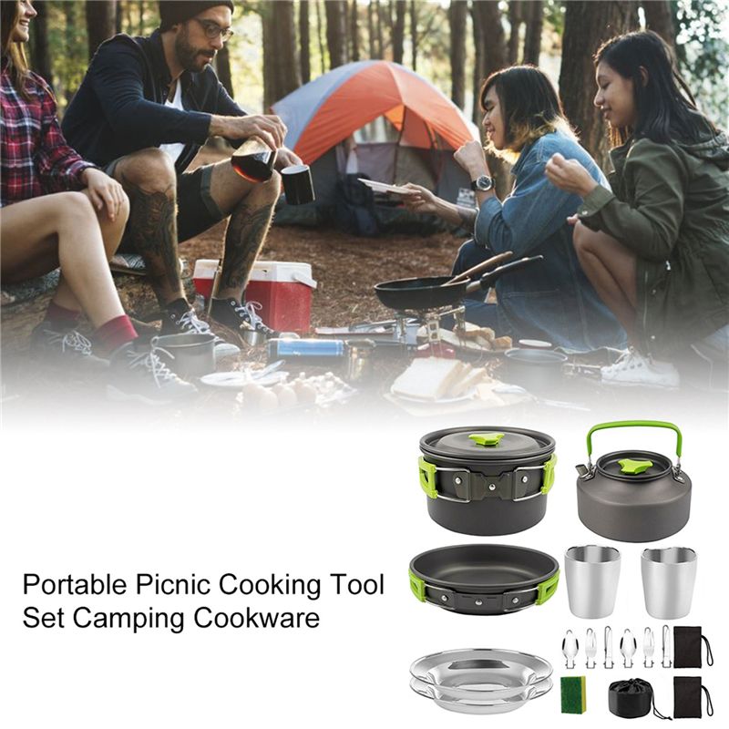 【BUYERS】Camping Cookware Porta - Camping Outdoor Cooking Set review and price