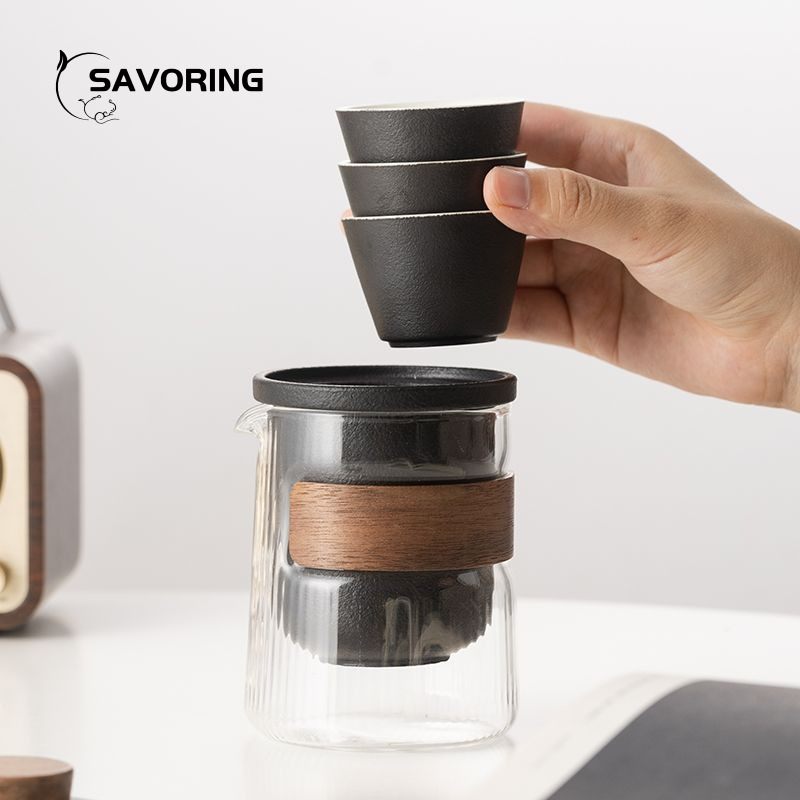 Simple Chinese Ceramic Tea Set - Camping Cooking Set review and price