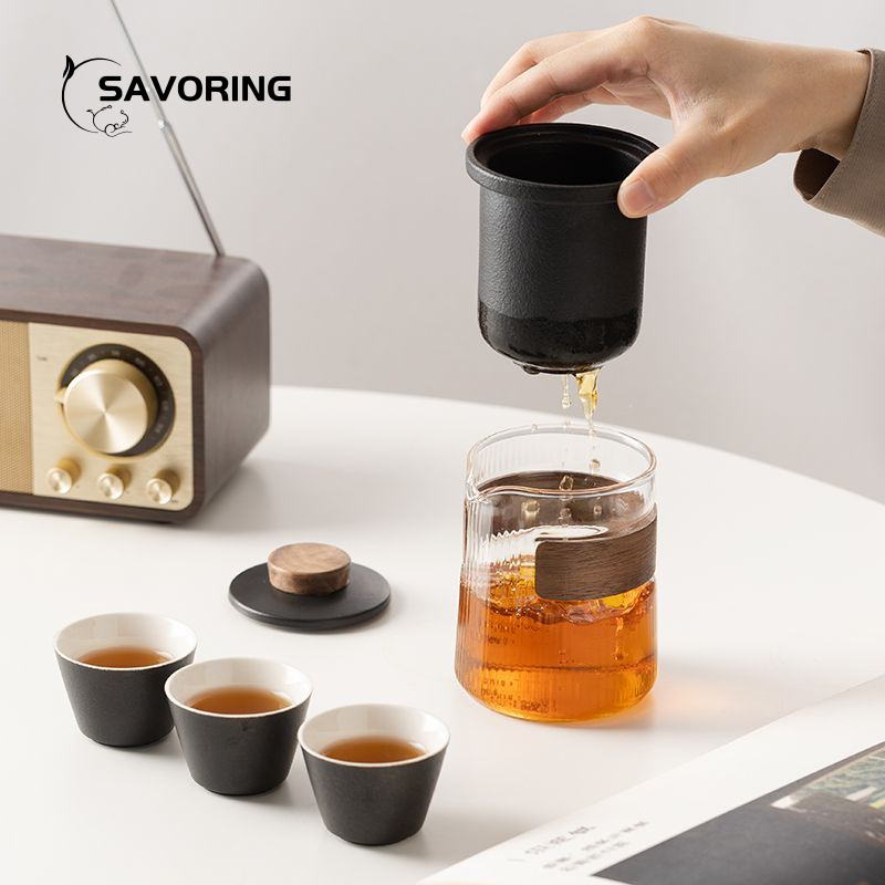 Simple Chinese Ceramic Tea Set - Camping Cooking Set review and price