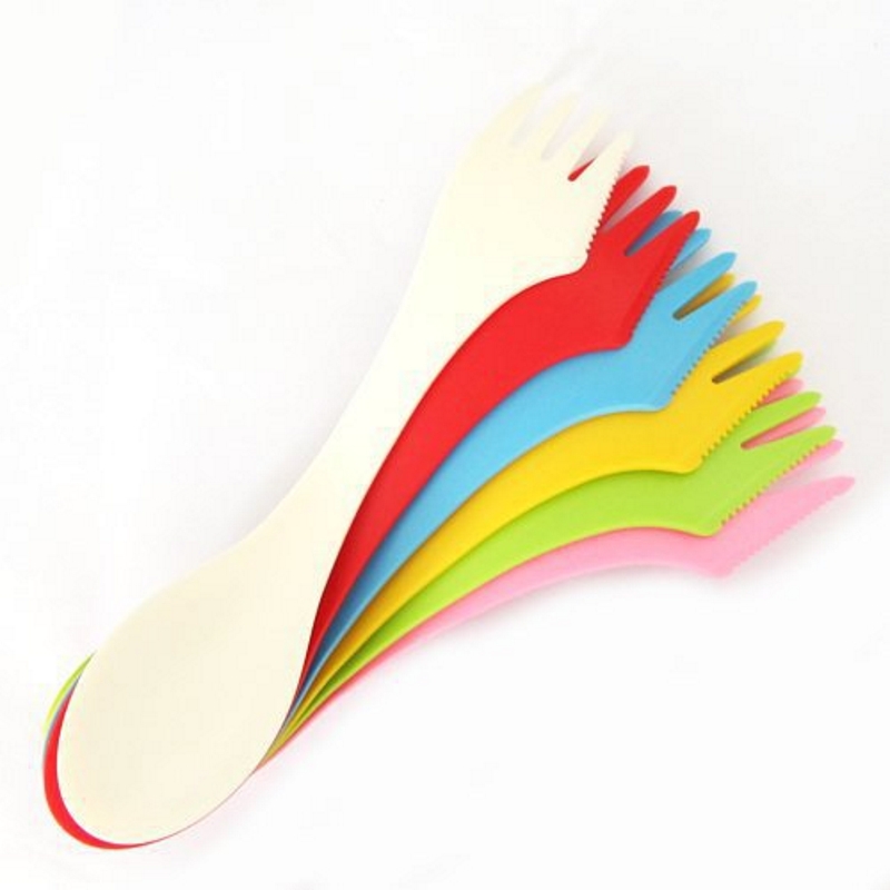 6PCS 3-in-1 Camp Utensils Set  - Camping Cooking And Cutlery Set review and price