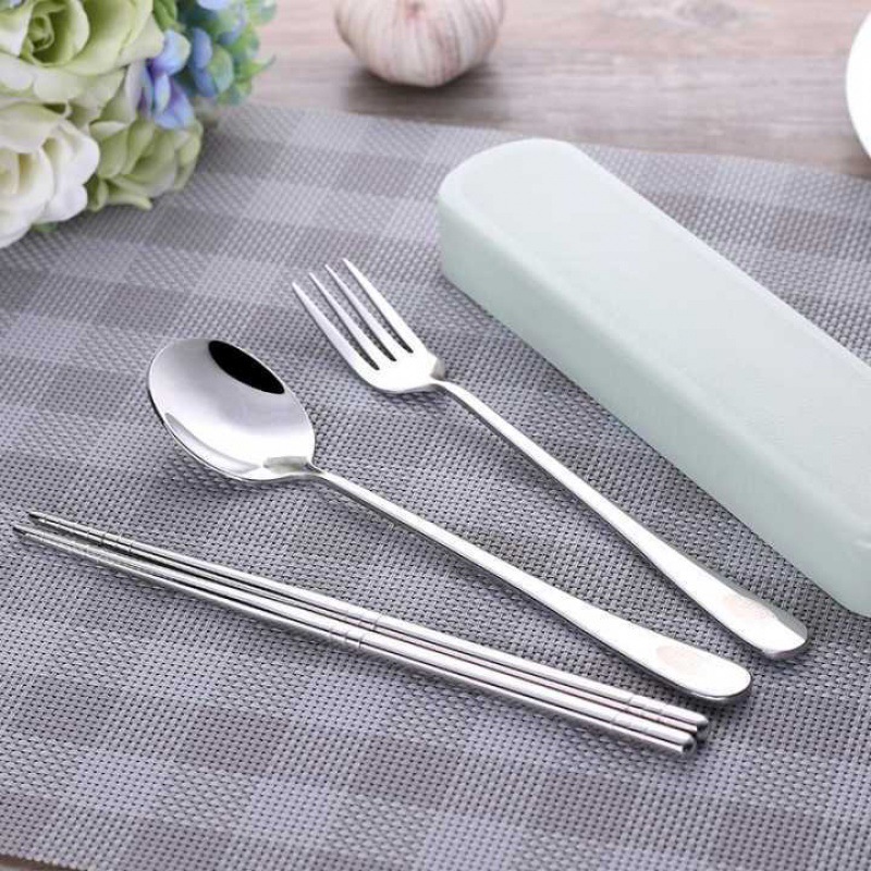 4Pcs/Set Stainless Steel Chops - Camping Cooking And Cutlery Set review and price