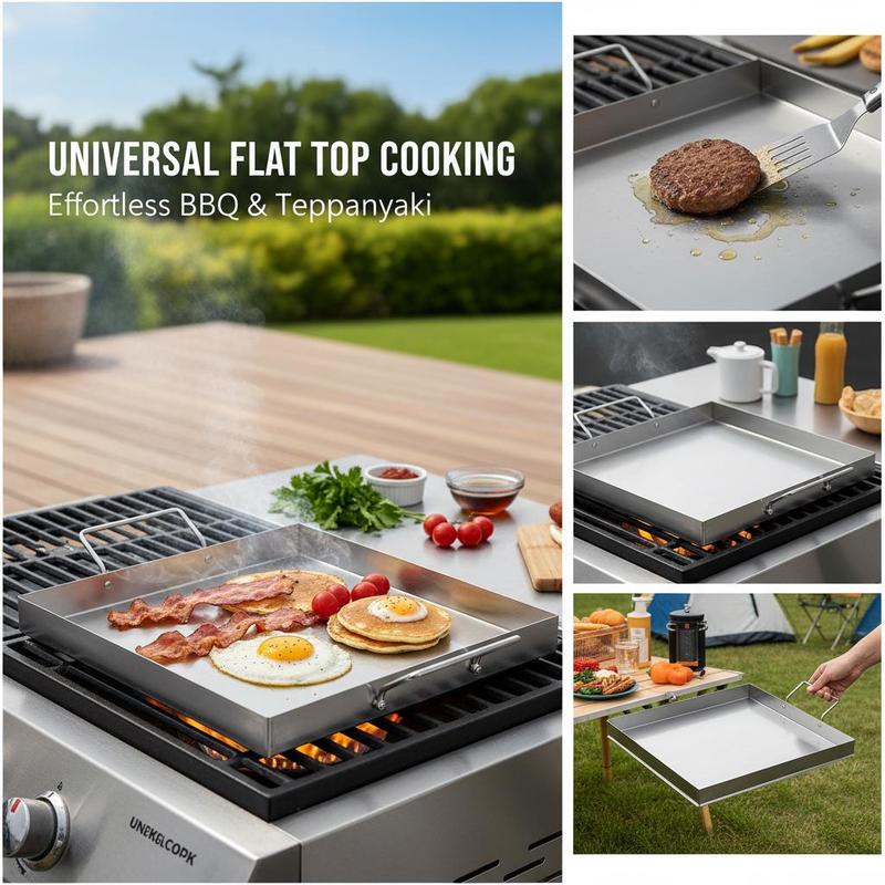 Universal Flat Top Griddle 18x - Camping Cooking Device review and price