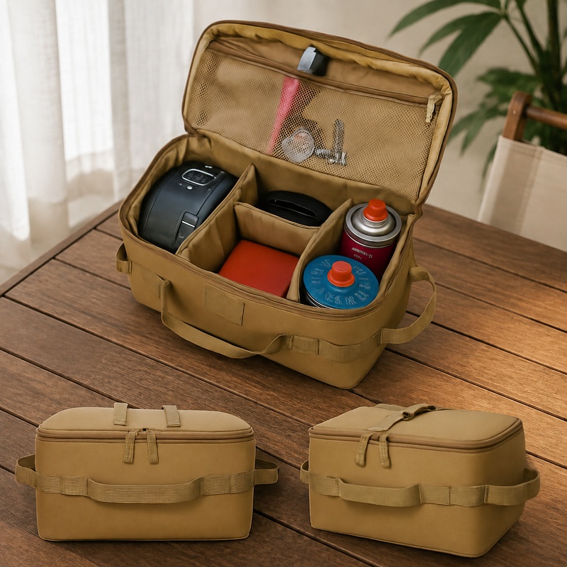 Durable Camping Storage Tote w - Camping Outdoor Cooking Set review and price