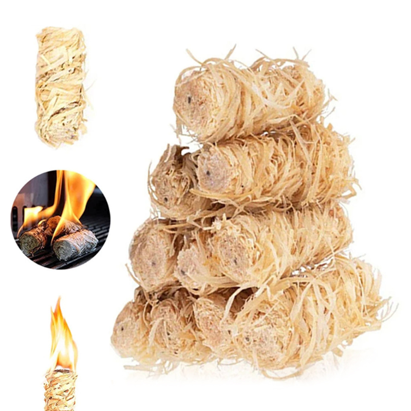 30/60/100/120PCS Natural Fire  - Charcoal Chimney Starter review and price