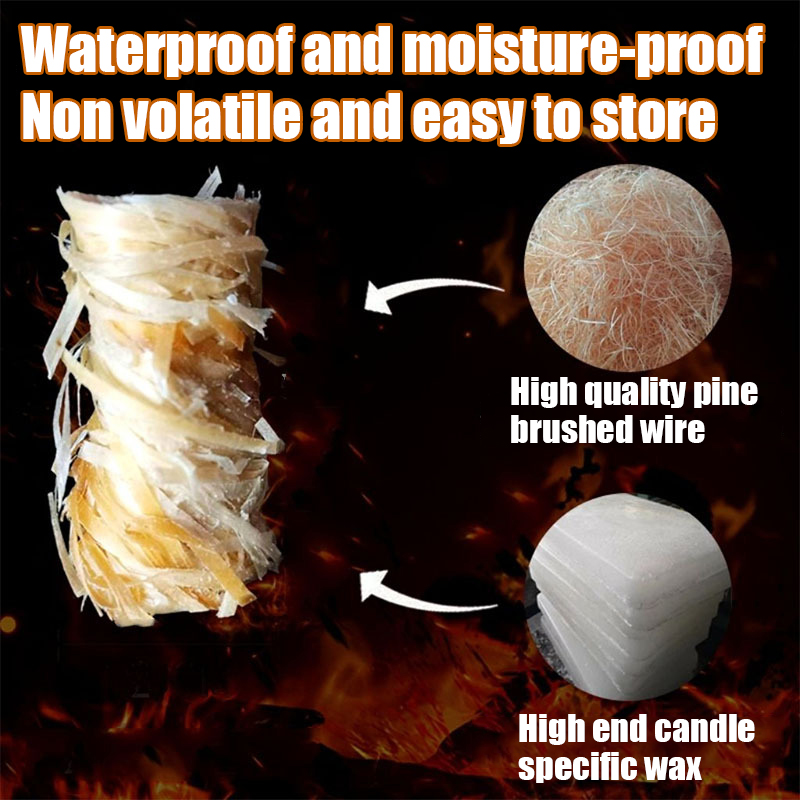 30/60/100/120PCS Natural Fire  - Charcoal Chimney Starter review and price