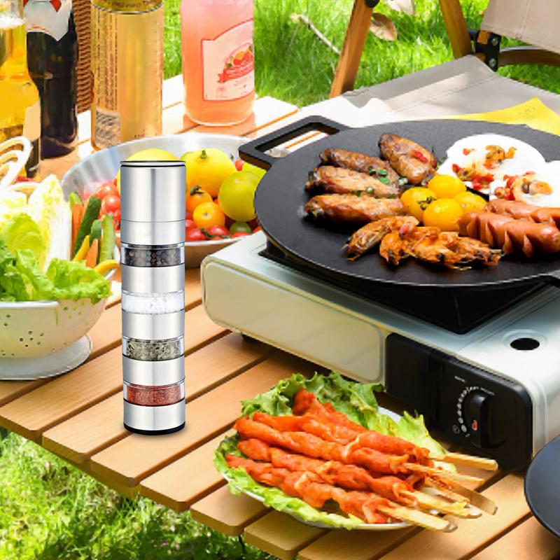Travel Seasoning Containers Pe - Camping Cooking Set For 4 review and price