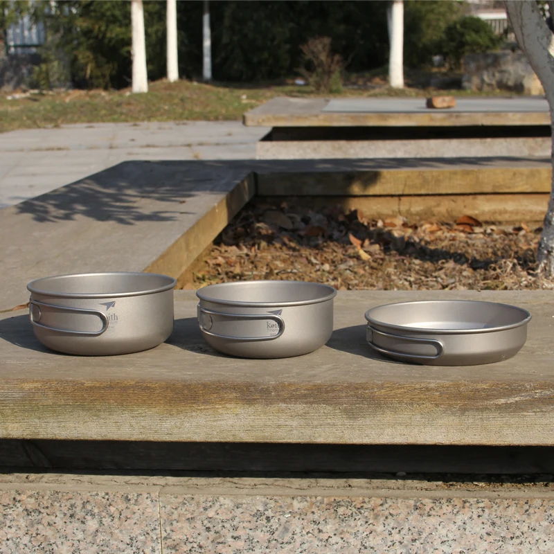 Keith 3PCS Titanium Cookware P - Camping Outdoor Cooking Set review and price