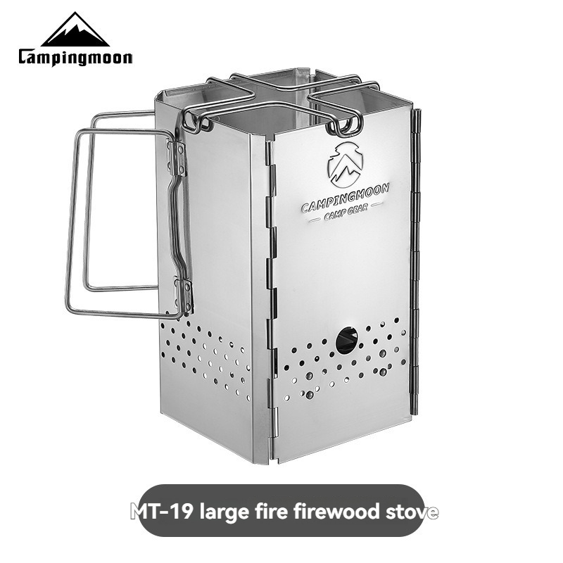 MT-18 CAMPINGMOON Foldable Por - Charcoal Chimney Starter review and price