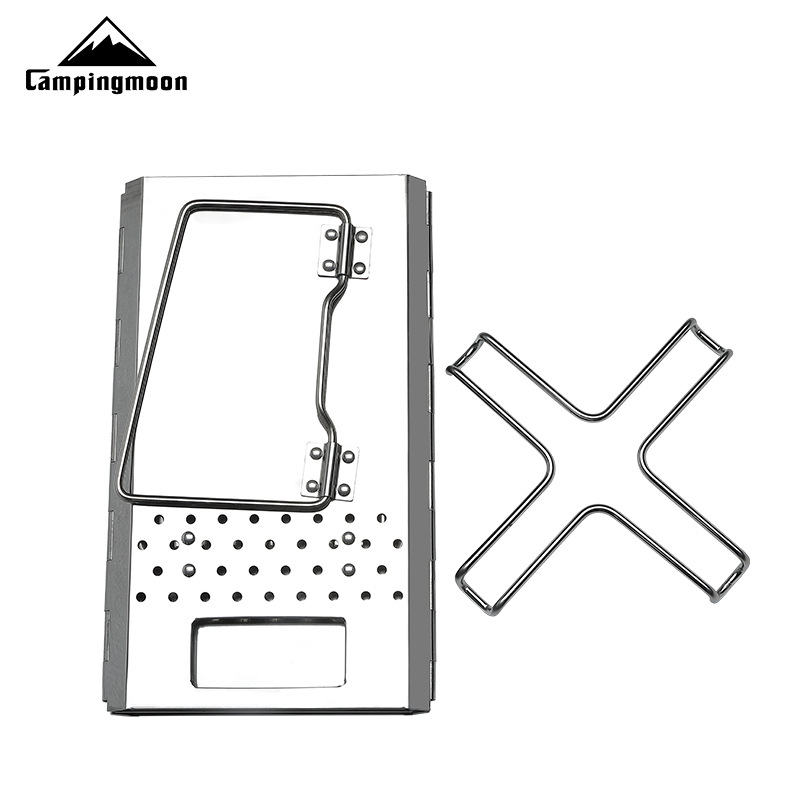 MT-18 CAMPINGMOON Foldable Por - Charcoal Chimney Starter review and price
