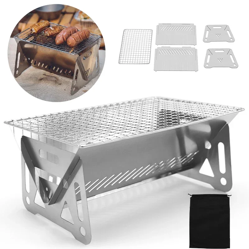 Grille Bbq Grill Barbecue Grid - Camping Cooking Range review and price