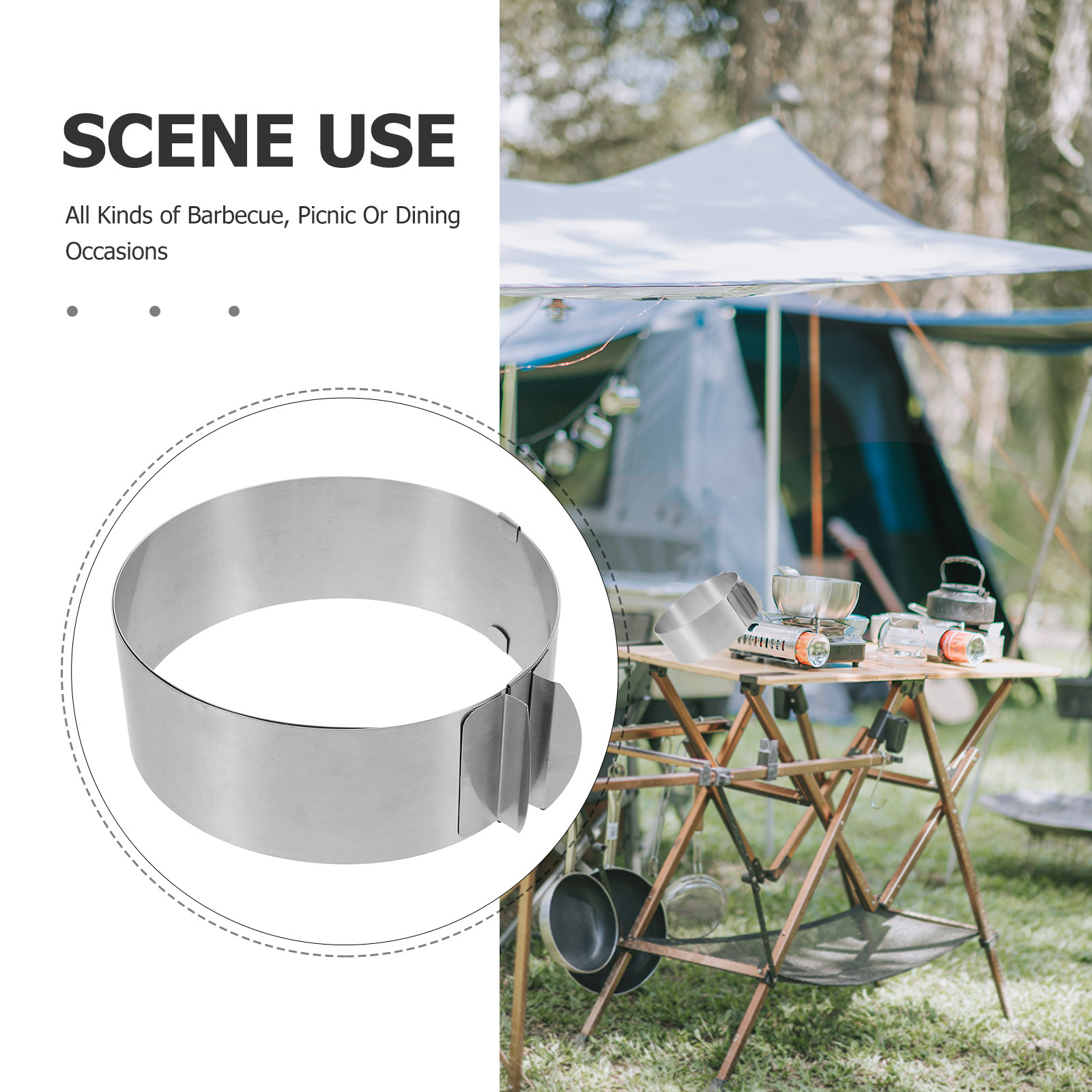 Adjustable Camping Stove Winds - Camping Cooking Wind Blocker review and price