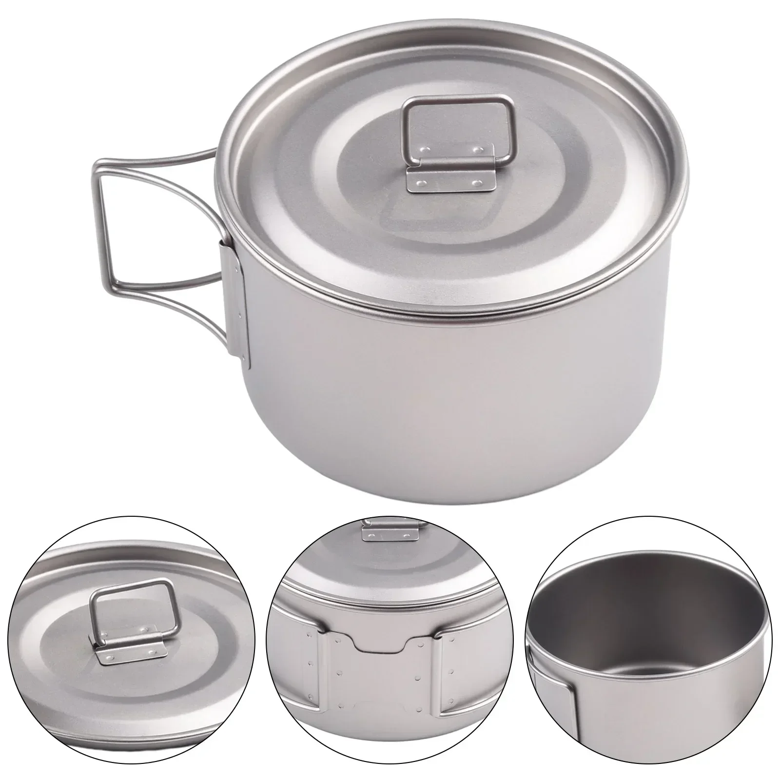 Titanium Bowl With Folding Han - Camping Cooking Set review and price
