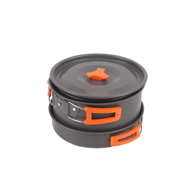Portable Outdoor Cookware Set  - Camping Cooking Set For 4 review and price