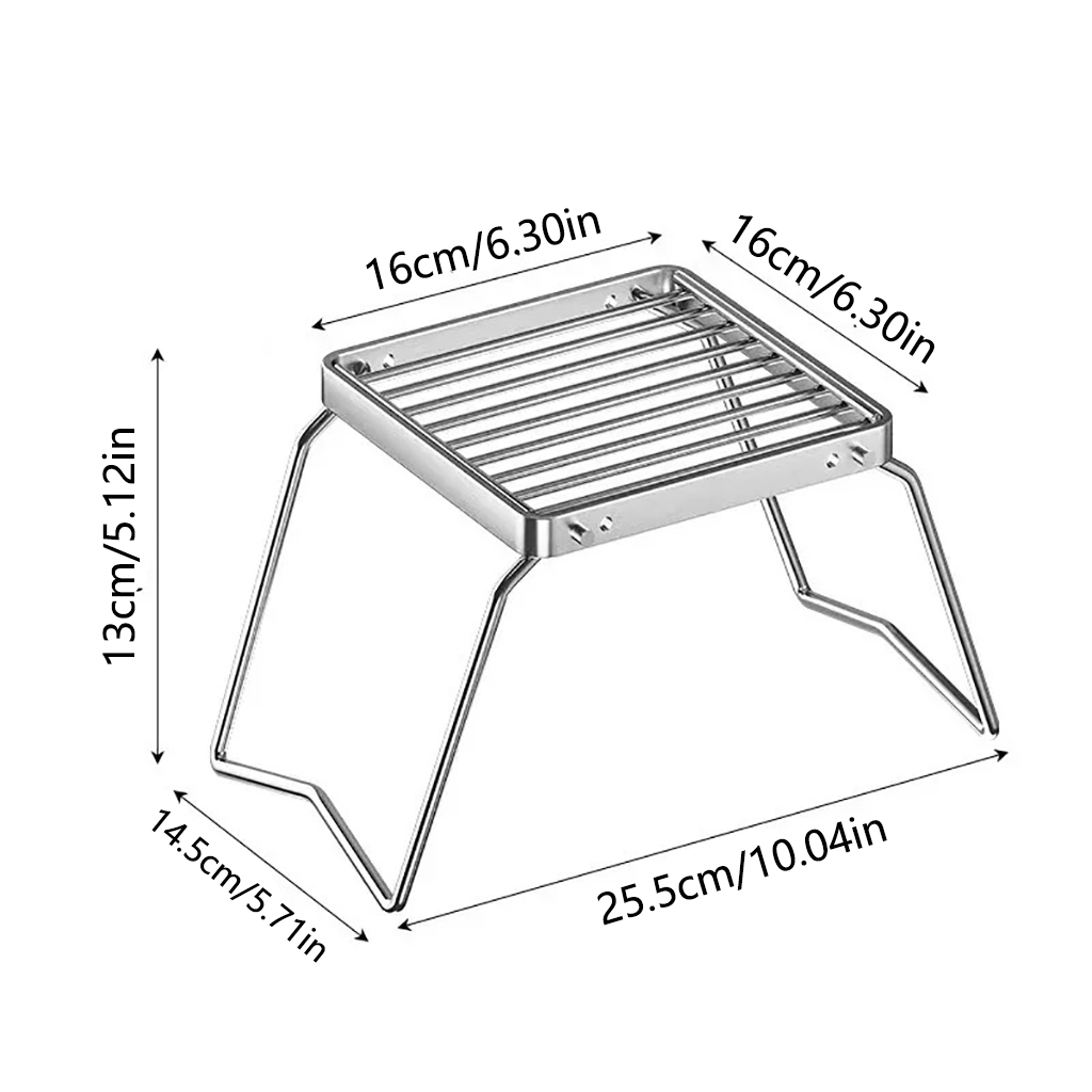 SSUNTAK Foldable Stainless Ste - Camping Cooking Fire Stove review and price
