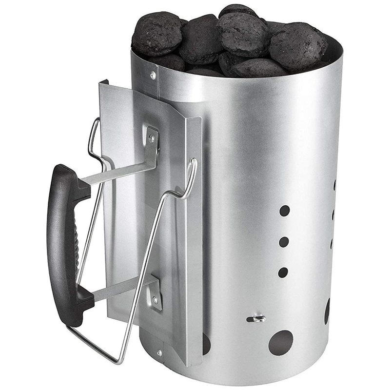 Chimney Starter with Safety Ha - Charcoal Chimney Starter review and price