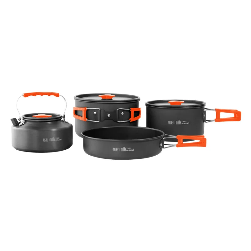 Camping Cookware Set Outdoor C - Camping Cooking Set For 4 review and price