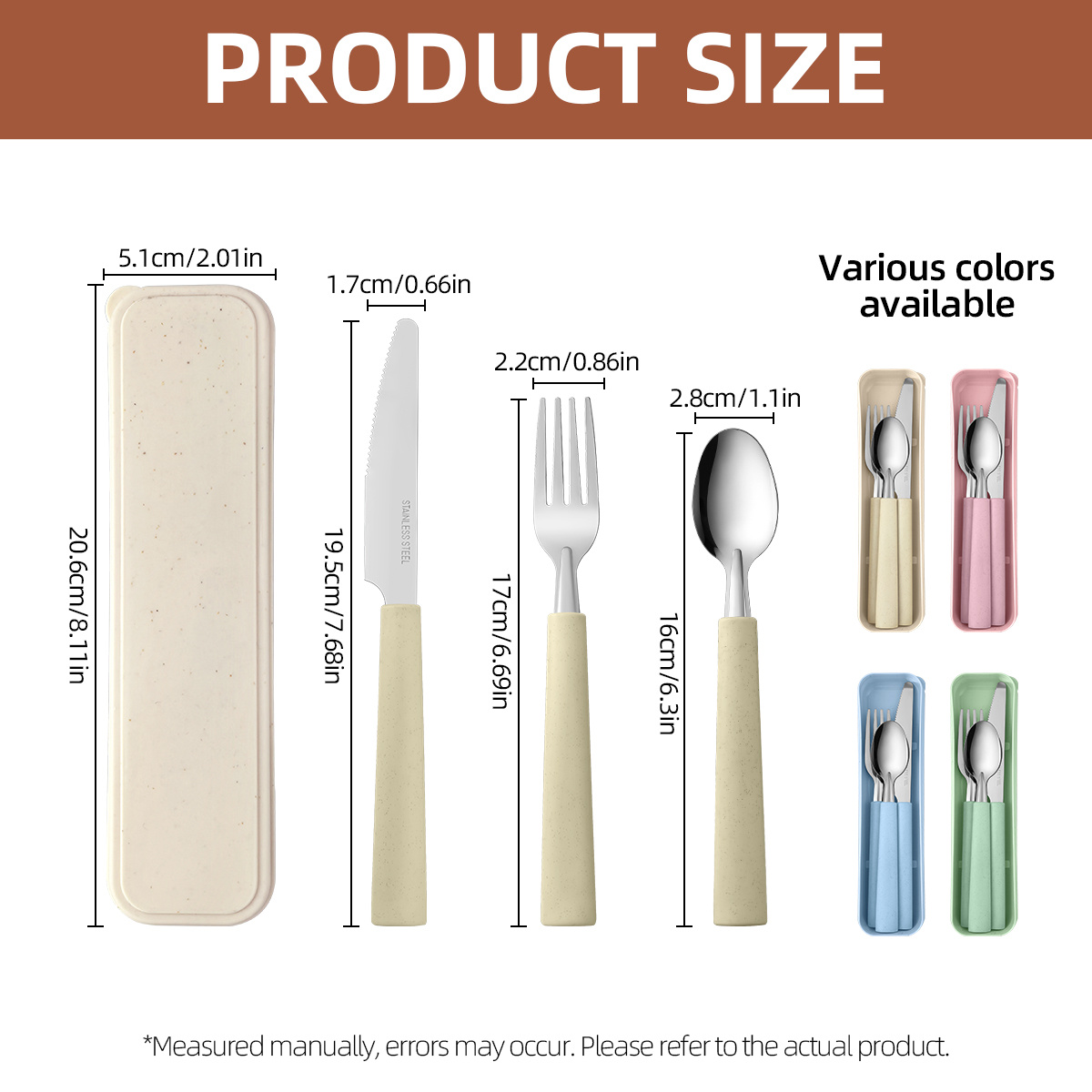 1 set stainless steel portable - Camping Cooking And Cutlery Set review and price