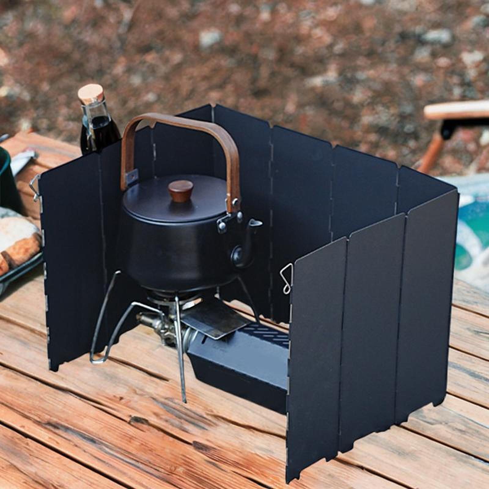 Camp Folding Wind Blocker Stai - Camping Cooking Wind Blocker review and price