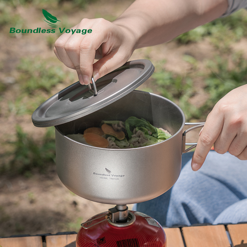 Boundless Voyage Titanium Camp - Camping Cooking Set review and price
