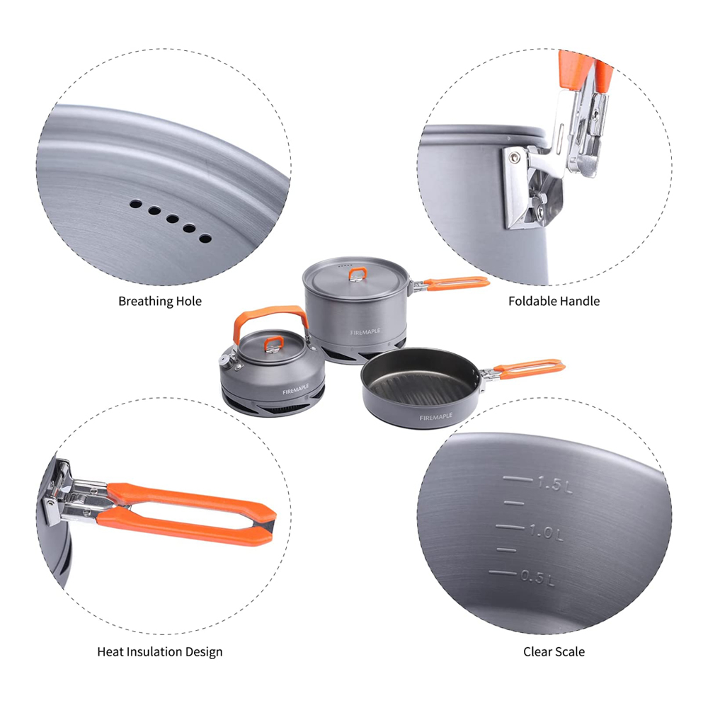 Fire Maple Camping Cookware Ut - Camping Cooking And Cutlery Set review and price