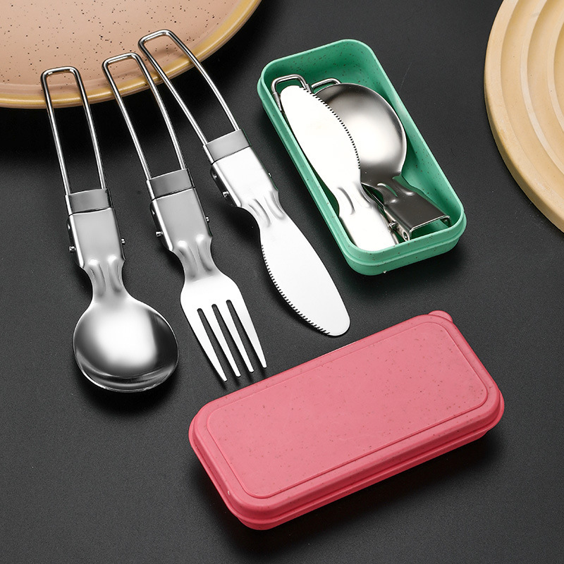 Mini Portable Stainless Steel  - Camping Cooking And Cutlery Set review and price